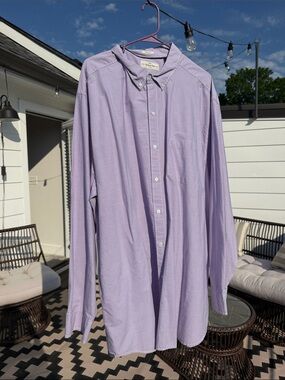 NWOT | Hawker Rye Purple Long Sleeve Button Down Shirt